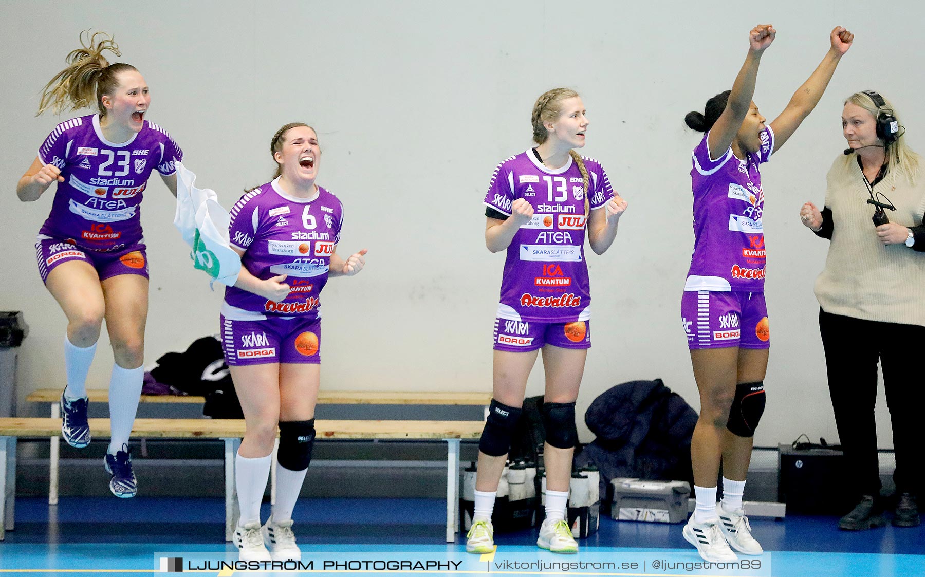 Skara HF-Kristianstad HK 1/4-final 1 33-31,dam,Skara Idrottshall,Skara,Sverige,Handboll,,2021,254779