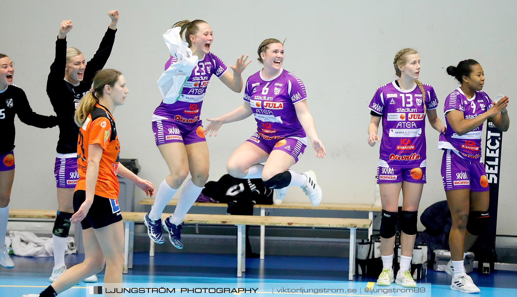 Skara HF-Kristianstad HK 1/4-final 1 33-31,dam,Skara Idrottshall,Skara,Sverige,Handboll,,2021,254780