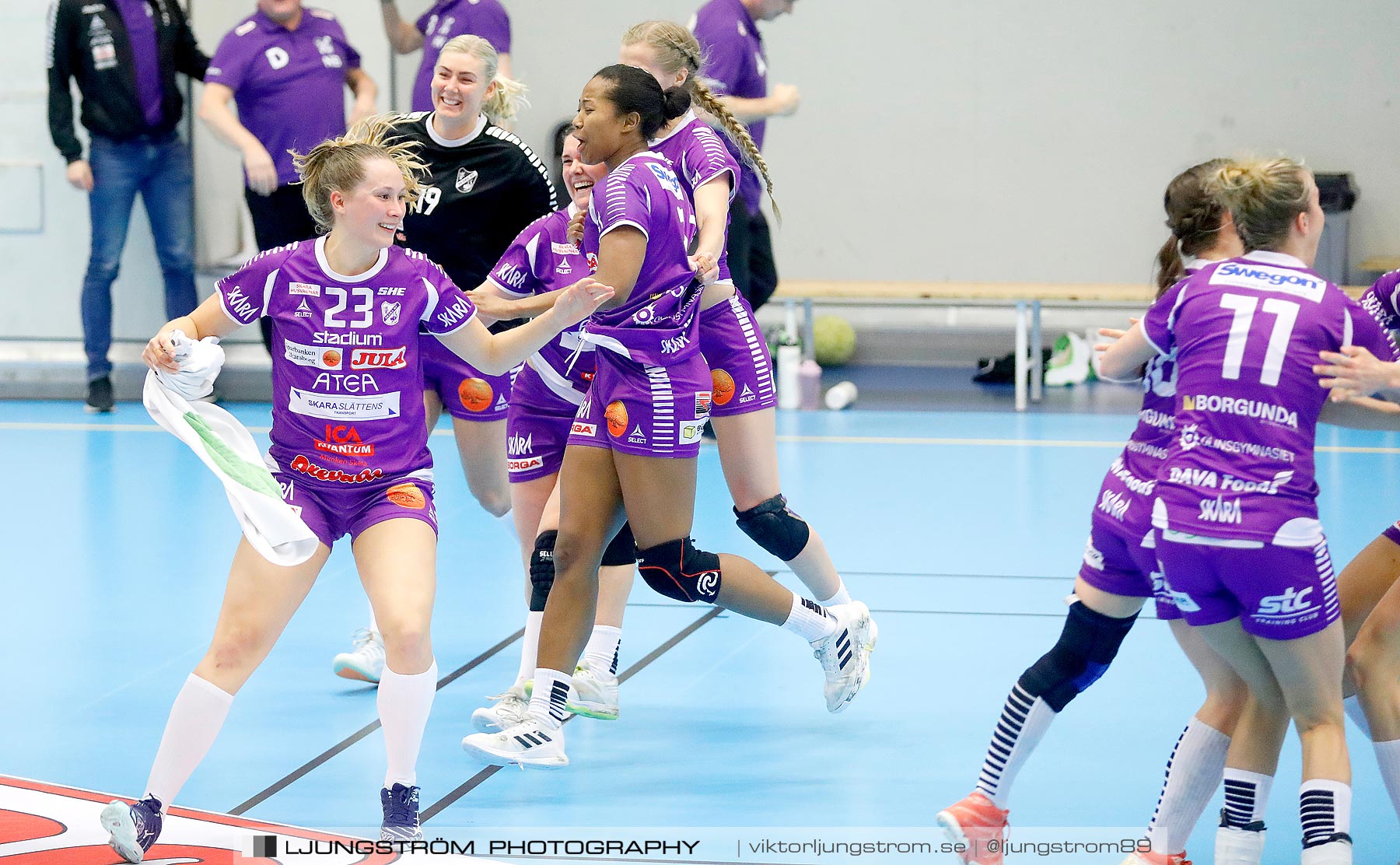 Skara HF-Kristianstad HK 1/4-final 1 33-31,dam,Skara Idrottshall,Skara,Sverige,Handboll,,2021,254783