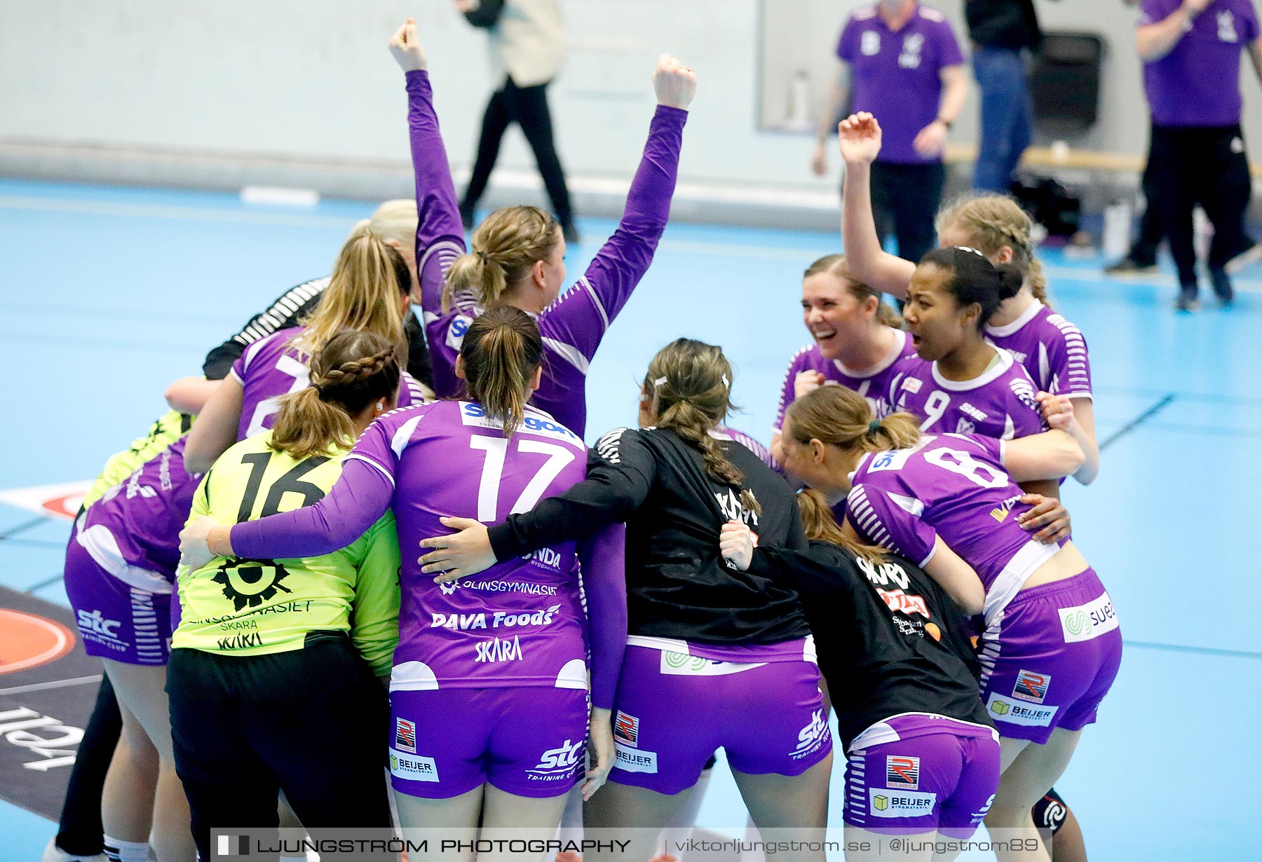 Skara HF-Kristianstad HK 1/4-final 1 33-31,dam,Skara Idrottshall,Skara,Sverige,Handboll,,2021,254792