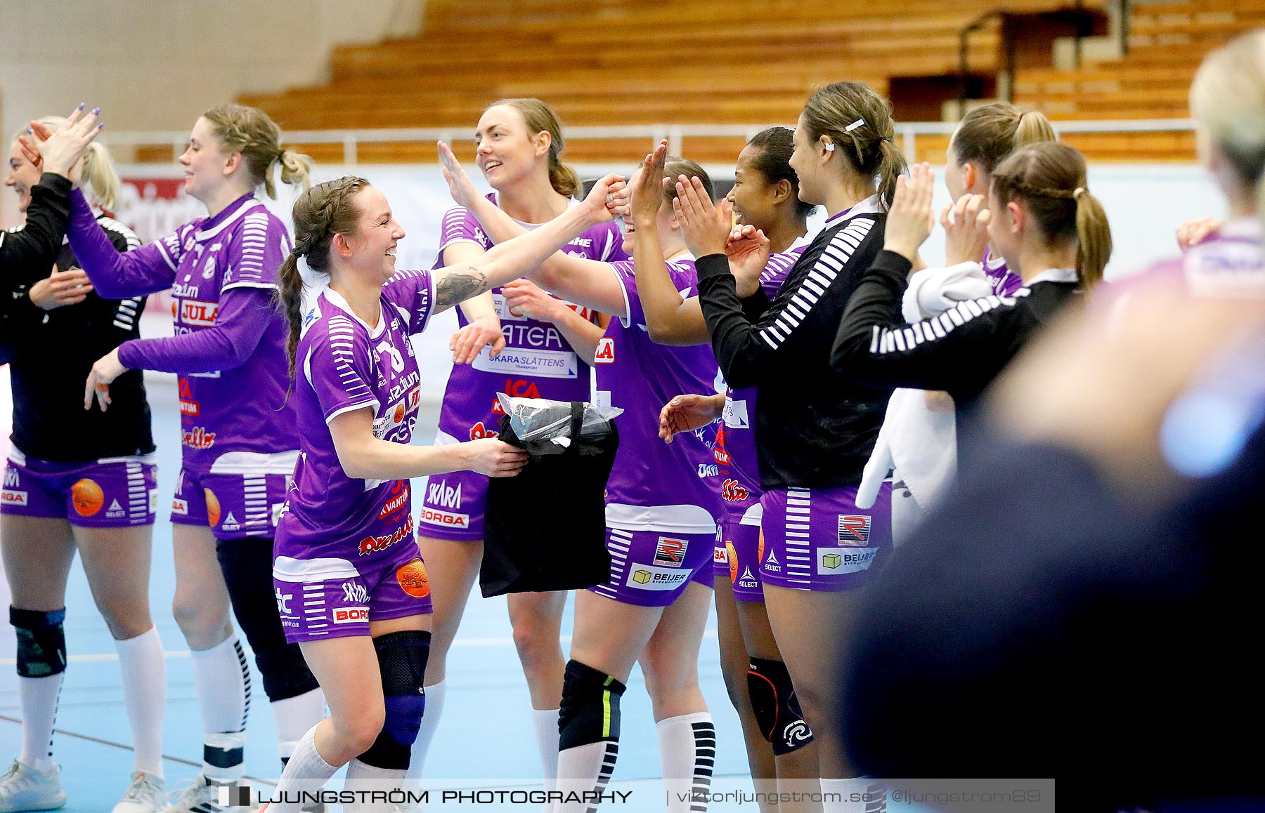 Skara HF-Kristianstad HK 1/4-final 1 33-31,dam,Skara Idrottshall,Skara,Sverige,Handboll,,2021,254809