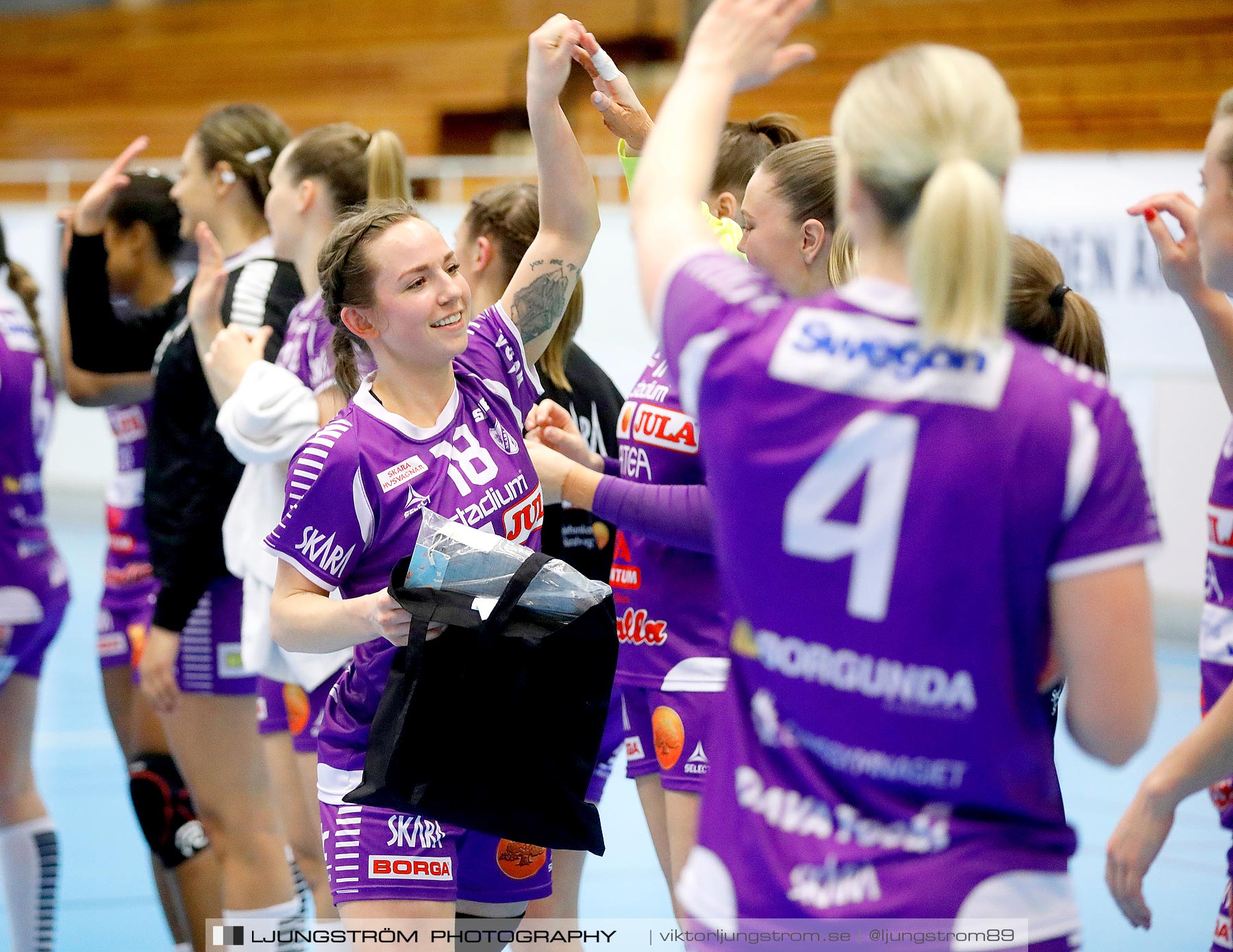 Skara HF-Kristianstad HK 1/4-final 1 33-31,dam,Skara Idrottshall,Skara,Sverige,Handboll,,2021,254810