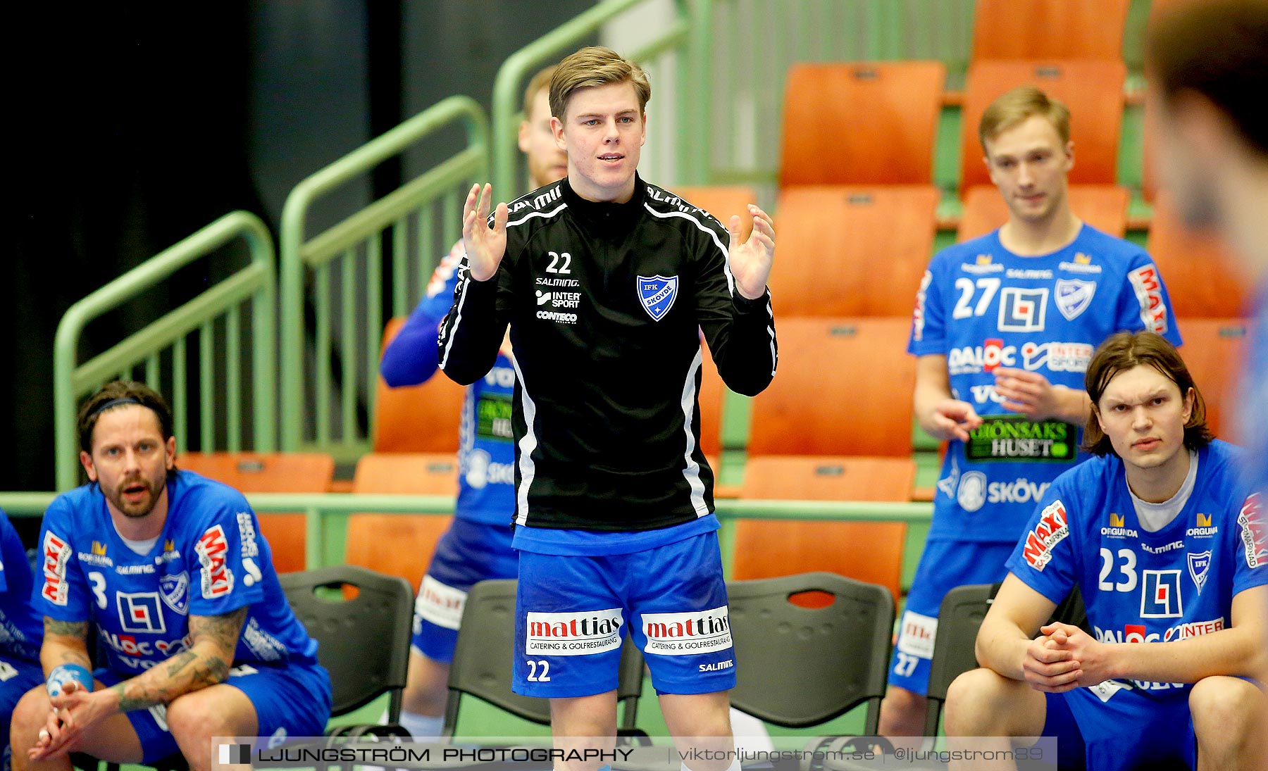 IFK Skövde HK-Eskilstuna Guif IF 27-27,herr,Arena Skövde,Skövde,Sverige,Handboll,,2021,254864