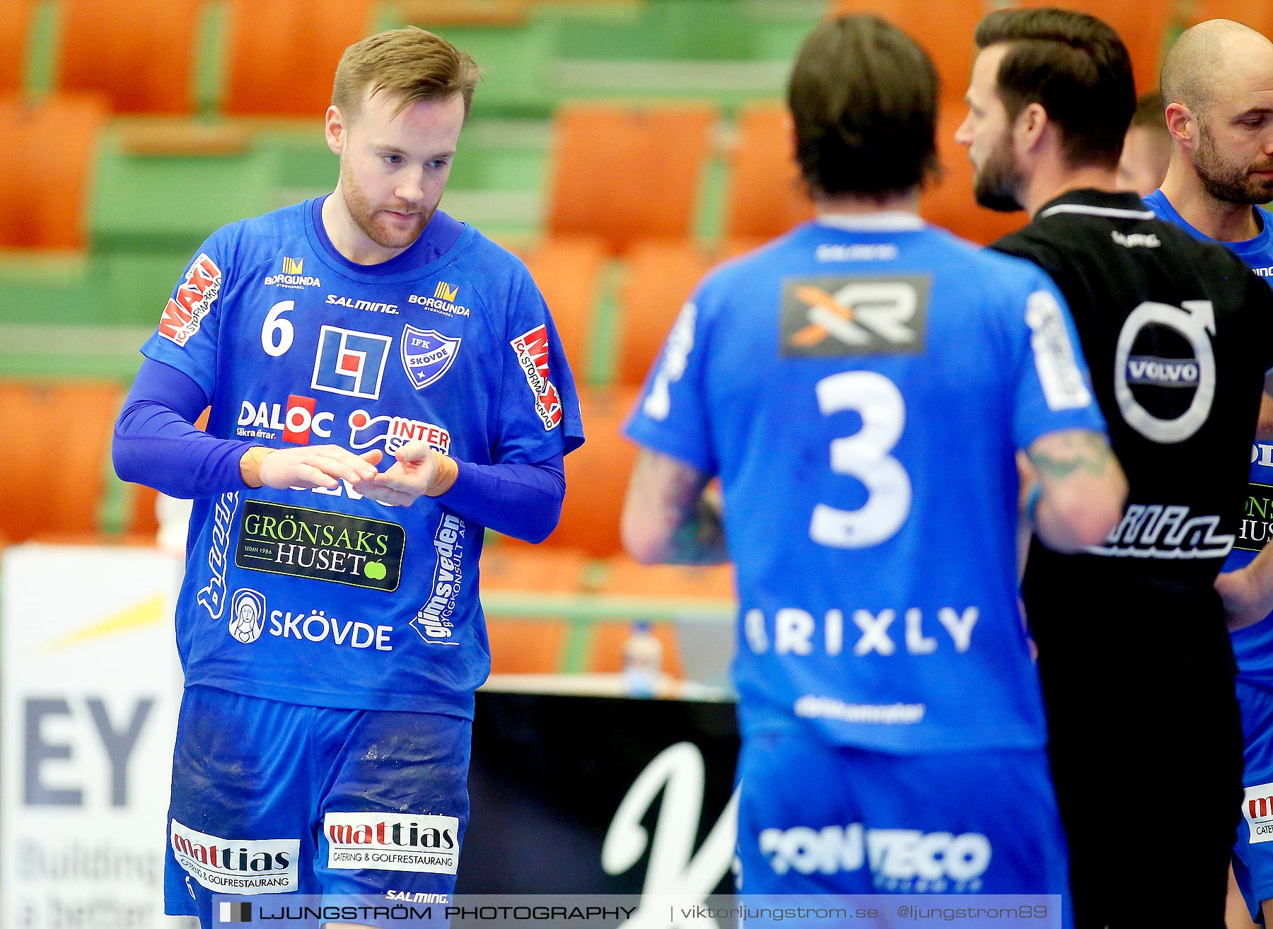 IFK Skövde HK-Eskilstuna Guif IF 27-27,herr,Arena Skövde,Skövde,Sverige,Handboll,,2021,254868