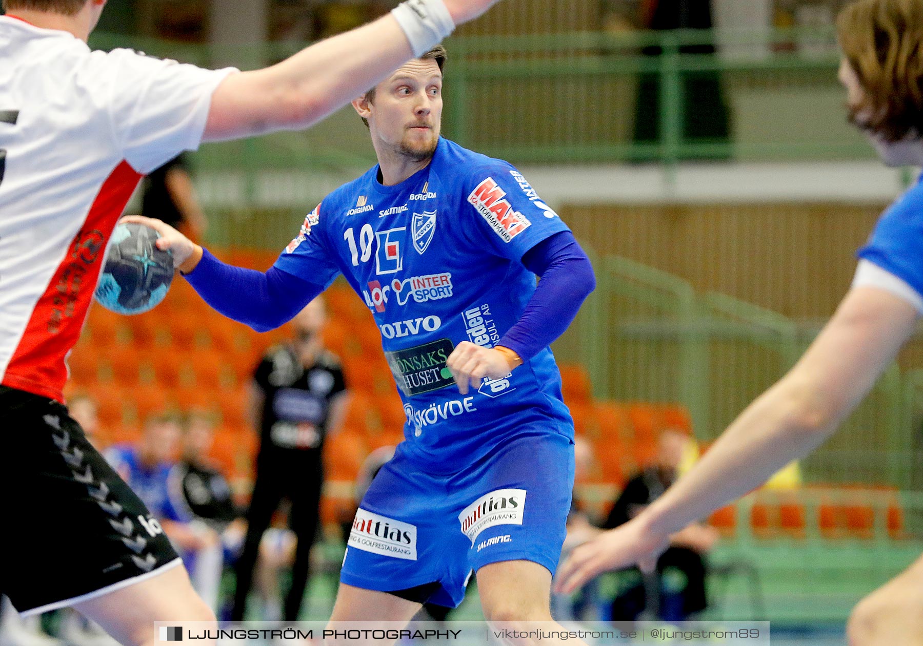 IFK Skövde HK-Eskilstuna Guif IF 27-27,herr,Arena Skövde,Skövde,Sverige,Handboll,,2021,254911