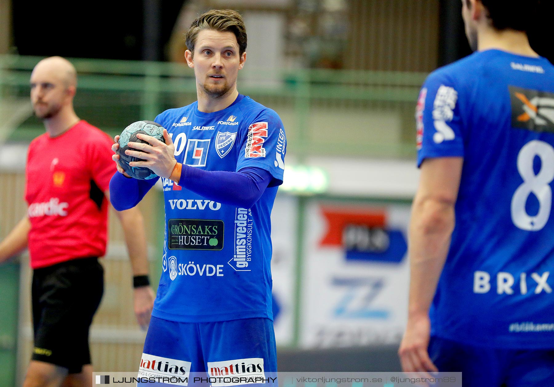 IFK Skövde HK-Eskilstuna Guif IF 27-27,herr,Arena Skövde,Skövde,Sverige,Handboll,,2021,254938