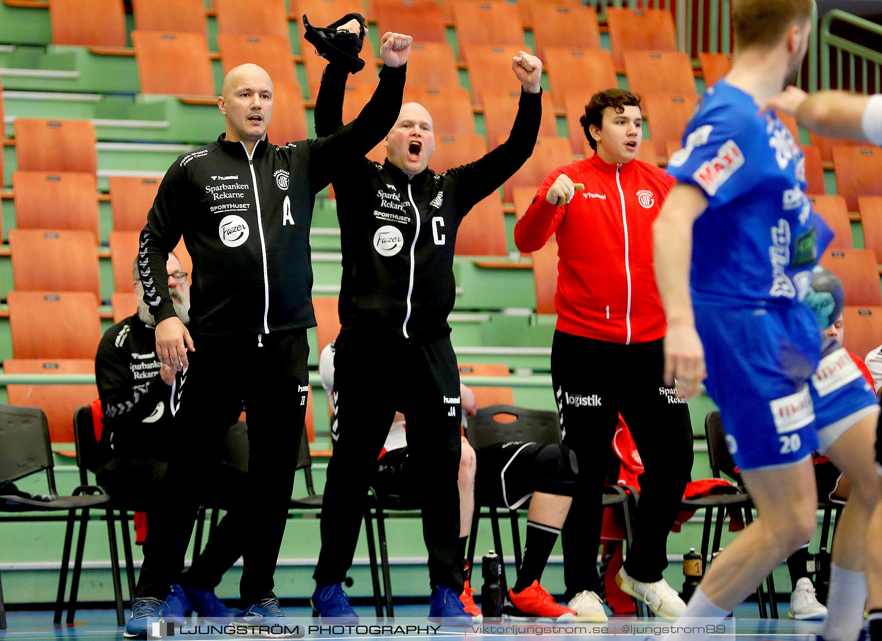 IFK Skövde HK-Eskilstuna Guif IF 27-27,herr,Arena Skövde,Skövde,Sverige,Handboll,,2021,254941