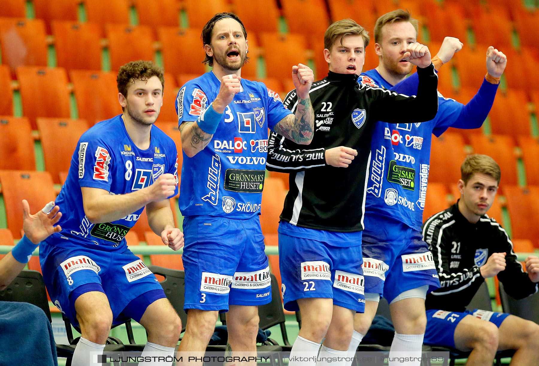 IFK Skövde HK-Eskilstuna Guif IF 27-27,herr,Arena Skövde,Skövde,Sverige,Handboll,,2021,254947