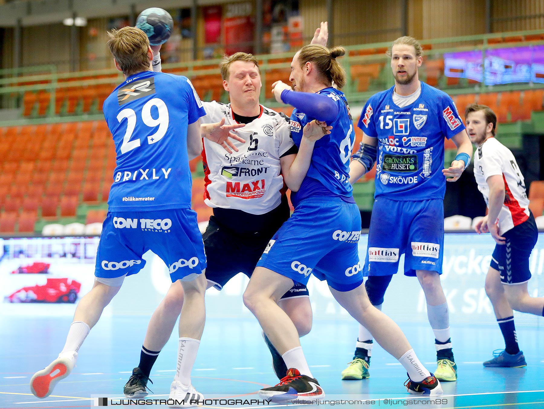 IFK Skövde HK-Eskilstuna Guif IF 27-27,herr,Arena Skövde,Skövde,Sverige,Handboll,,2021,254965