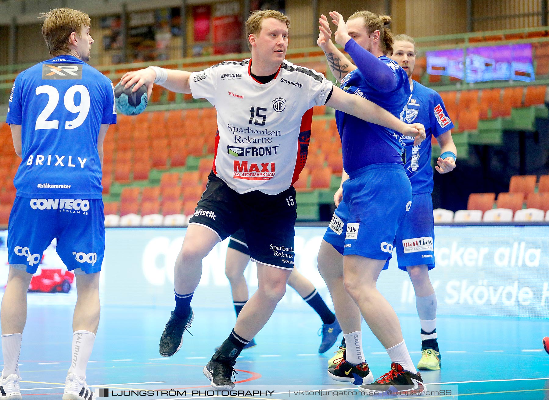 IFK Skövde HK-Eskilstuna Guif IF 27-27,herr,Arena Skövde,Skövde,Sverige,Handboll,,2021,254967