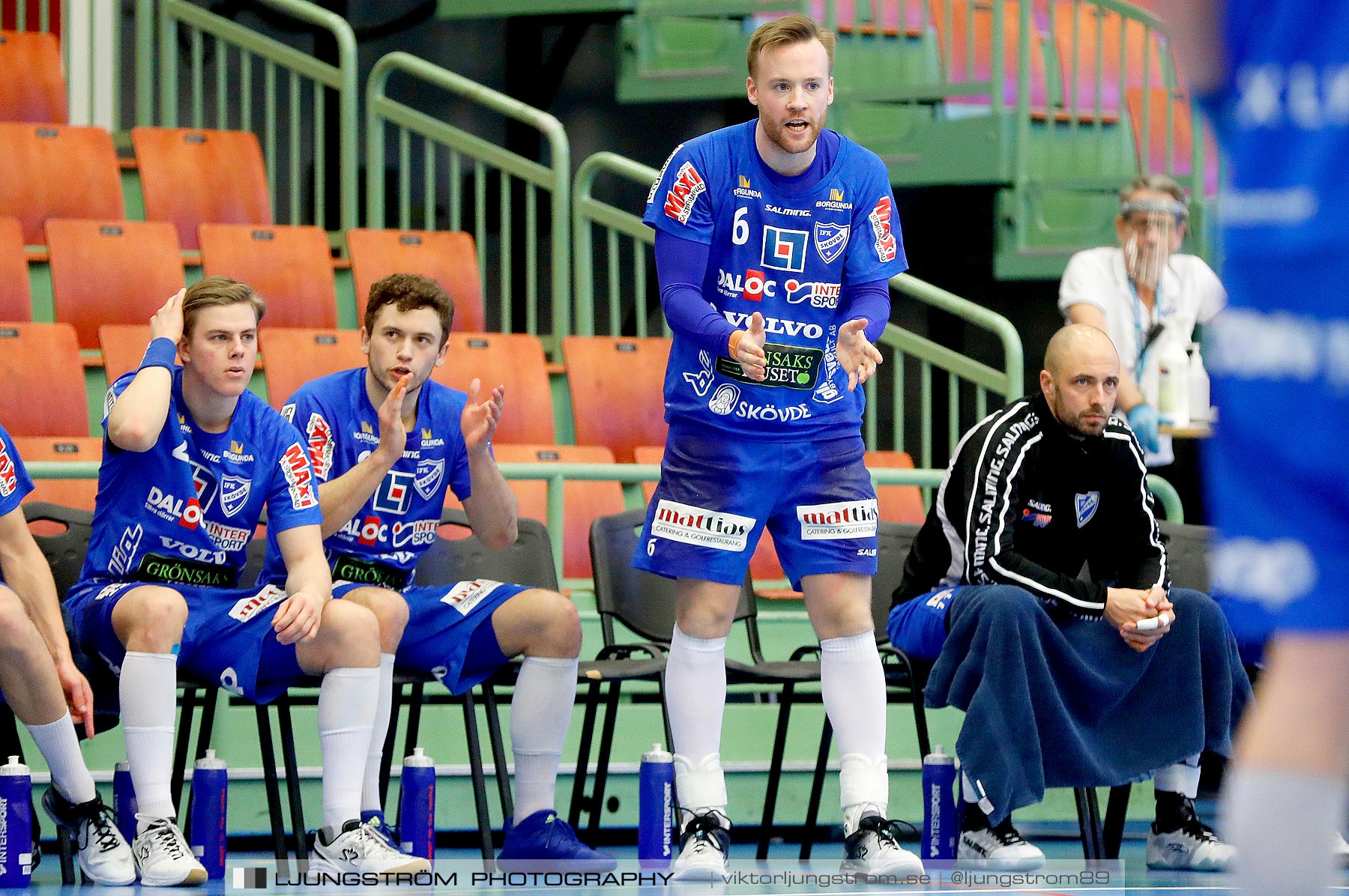 IFK Skövde HK-Eskilstuna Guif IF 27-27,herr,Arena Skövde,Skövde,Sverige,Handboll,,2021,254989