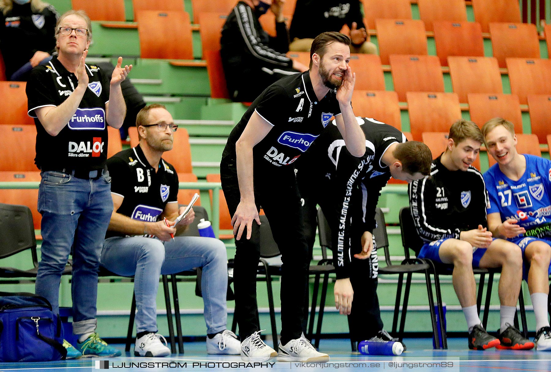 IFK Skövde HK-Eskilstuna Guif IF 27-27,herr,Arena Skövde,Skövde,Sverige,Handboll,,2021,255030