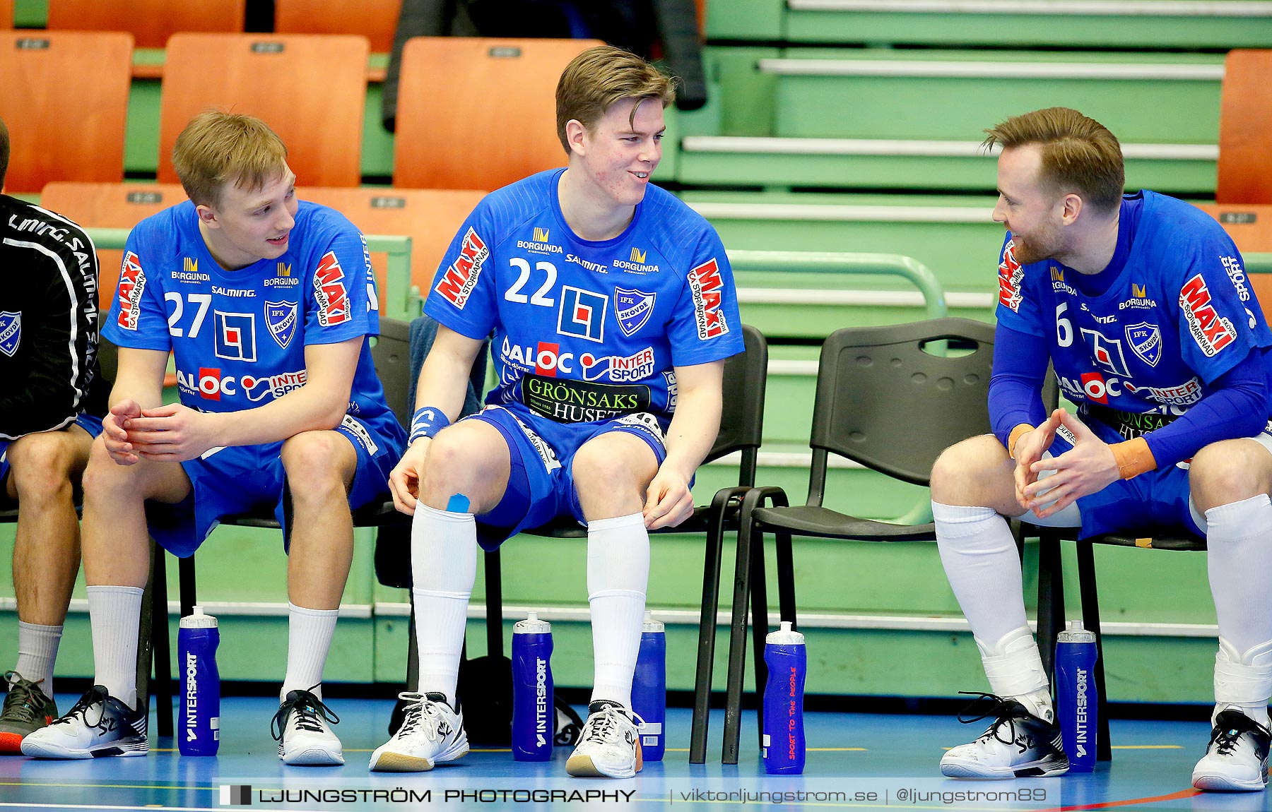 IFK Skövde HK-Eskilstuna Guif IF 27-27,herr,Arena Skövde,Skövde,Sverige,Handboll,,2021,255095