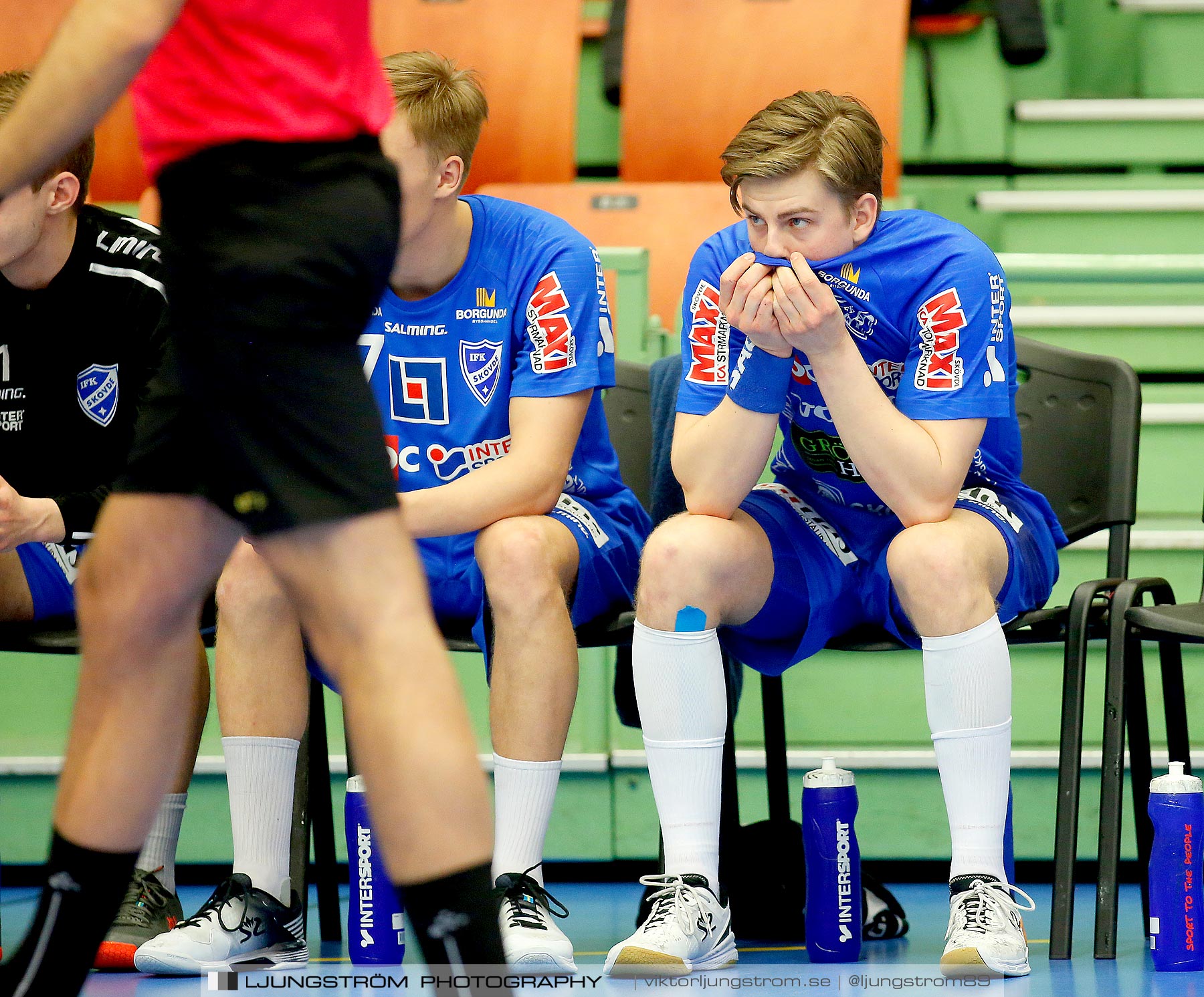 IFK Skövde HK-Eskilstuna Guif IF 27-27,herr,Arena Skövde,Skövde,Sverige,Handboll,,2021,255096