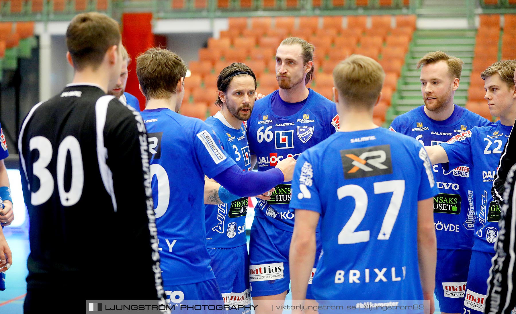 IFK Skövde HK-Eskilstuna Guif IF 27-27,herr,Arena Skövde,Skövde,Sverige,Handboll,,2021,255111