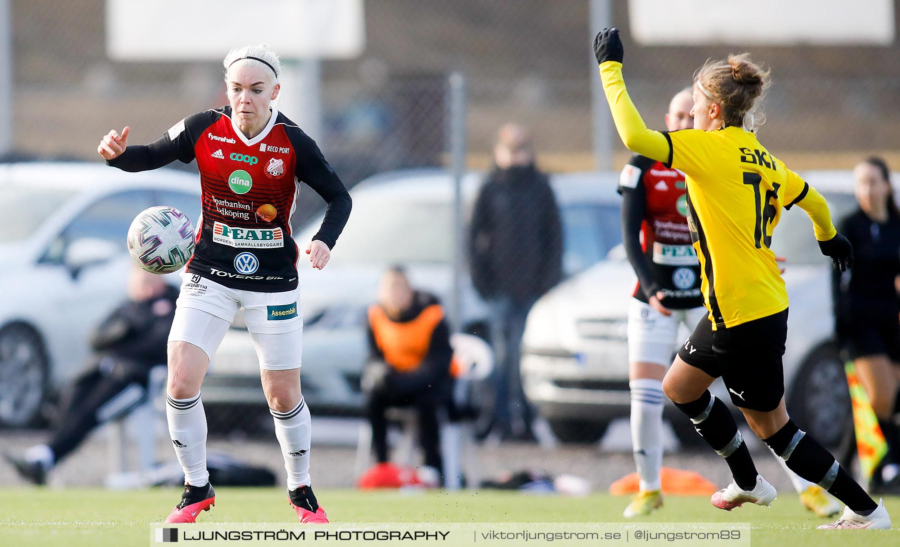 Svenska Cupen Lidköpings FK-BK Häcken FF 1-8,dam,Dinaplanen,Lidköping,Sverige,Fotboll,,2021,255332