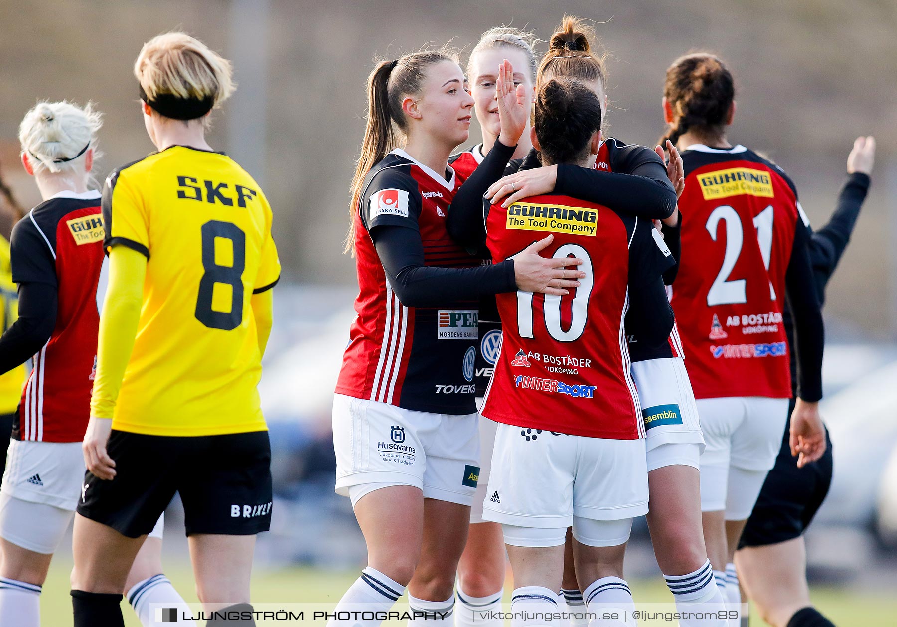 Svenska Cupen Lidköpings FK-BK Häcken FF 1-8,dam,Dinaplanen,Lidköping,Sverige,Fotboll,,2021,255364