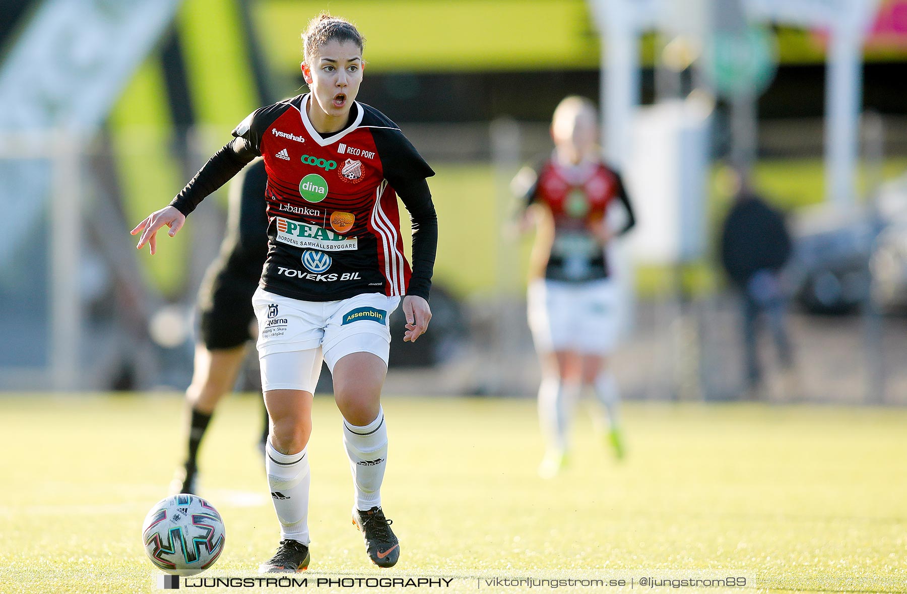 Svenska Cupen Lidköpings FK-BK Häcken FF 1-8,dam,Dinaplanen,Lidköping,Sverige,Fotboll,,2021,255392