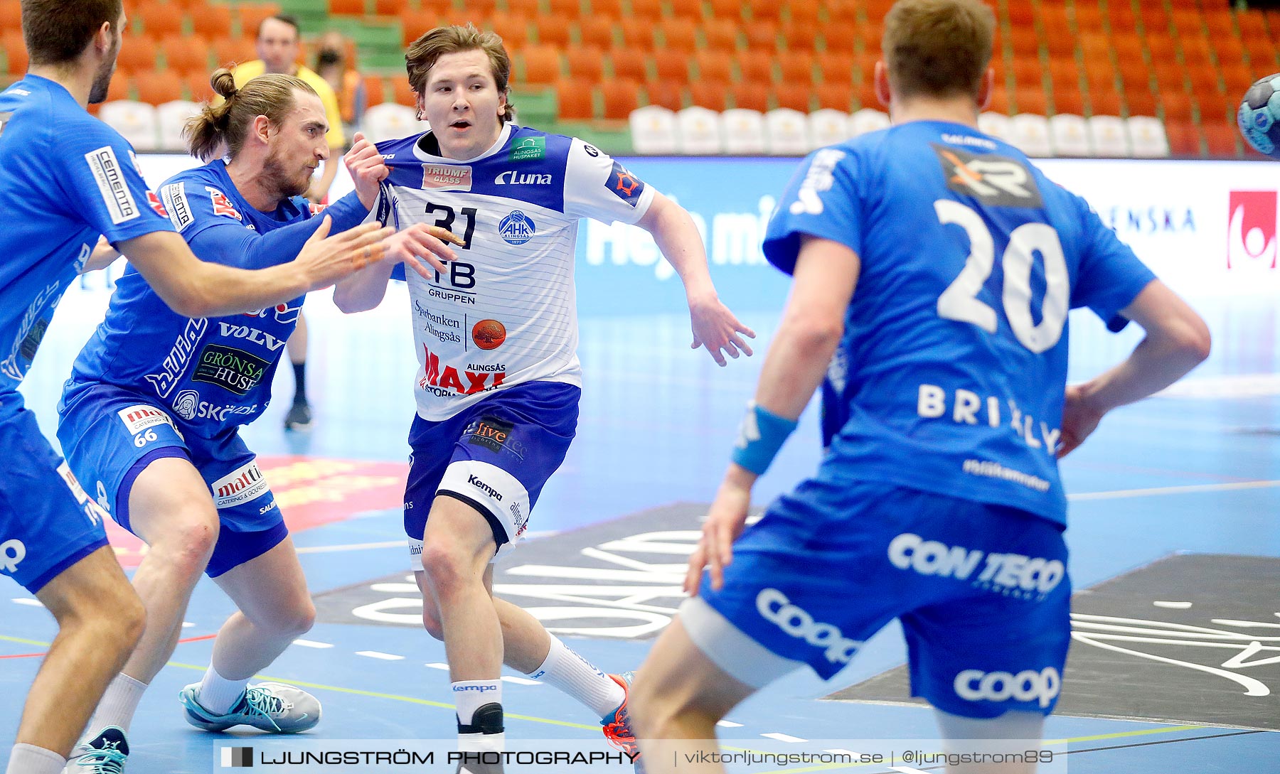 IFK Skövde HK-Alingsås HK 1/4-final 1 26-24,herr,Arena Skövde,Skövde,Sverige,Handboll,,2021,255500