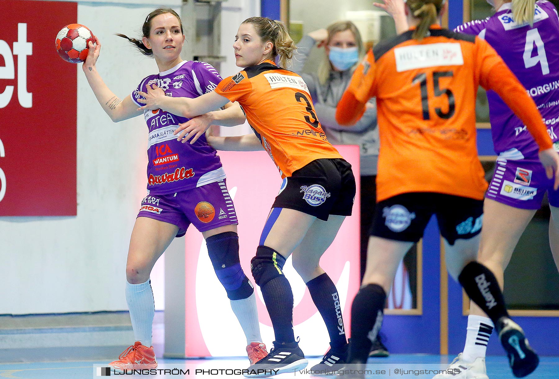 Skara HF-Kristianstad HK 1/4-final 3 36-16,dam,Skara Idrottshall,Skara,Sverige,Handboll,,2021,255617