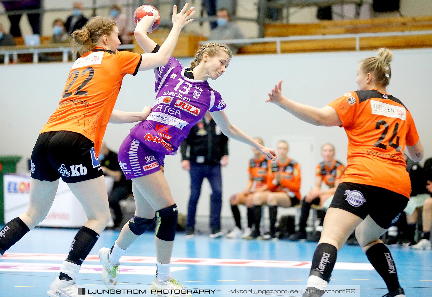 Skara HF-Kristianstad HK 1/4-final 3 36-16,dam,Skara Idrottshall,Skara,Sverige,Handboll,,2021,255753