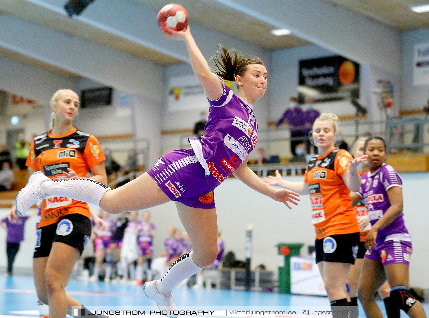 Skara HF-Kristianstad HK 1/4-final 3 36-16,dam,Skara Idrottshall,Skara,Sverige,Handboll,,2021,255784