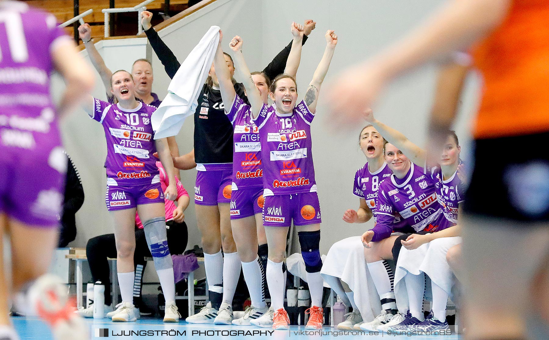 Skara HF-Kristianstad HK 1/4-final 3 36-16,dam,Skara Idrottshall,Skara,Sverige,Handboll,,2021,255785