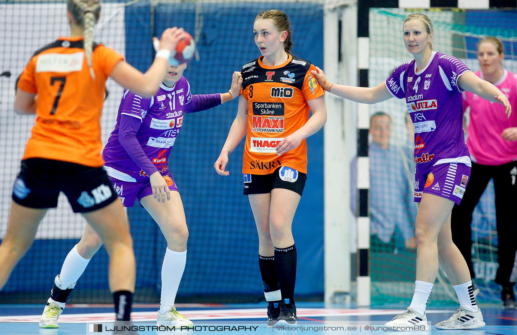 Skara HF-Kristianstad HK 1/4-final 3 36-16,dam,Skara Idrottshall,Skara,Sverige,Handboll,,2021,255789