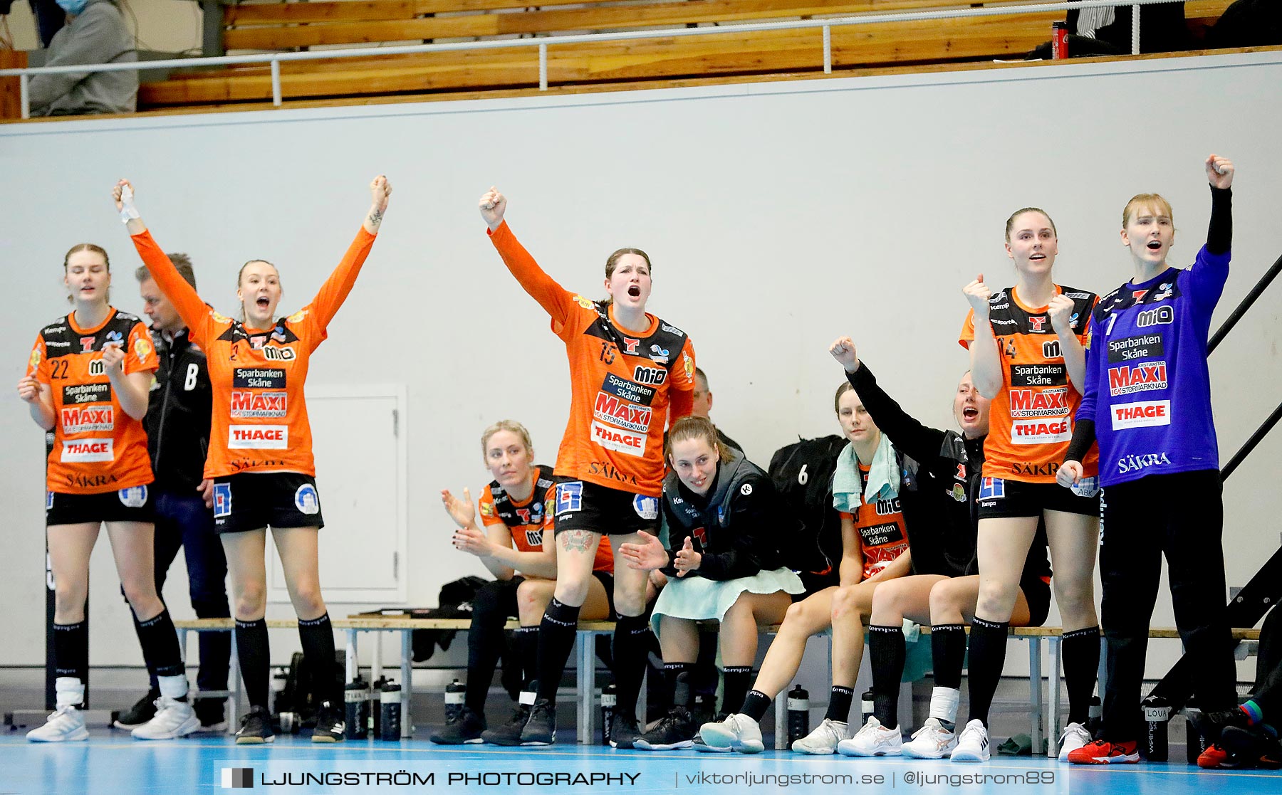 Skara HF-Kristianstad HK 1/4-final 3 36-16,dam,Skara Idrottshall,Skara,Sverige,Handboll,,2021,255790