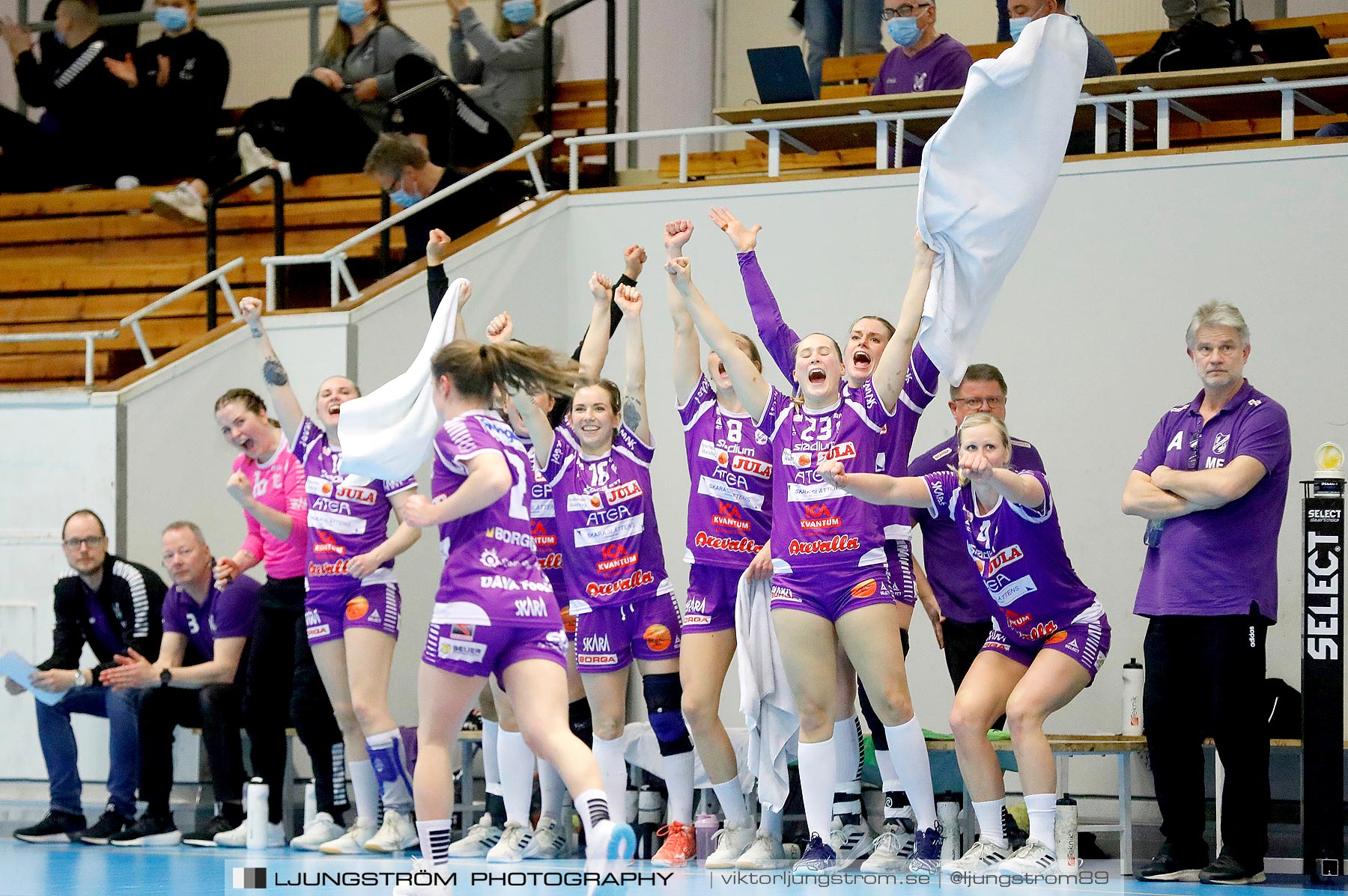 Skara HF-Kristianstad HK 1/4-final 3 36-16,dam,Skara Idrottshall,Skara,Sverige,Handboll,,2021,255797