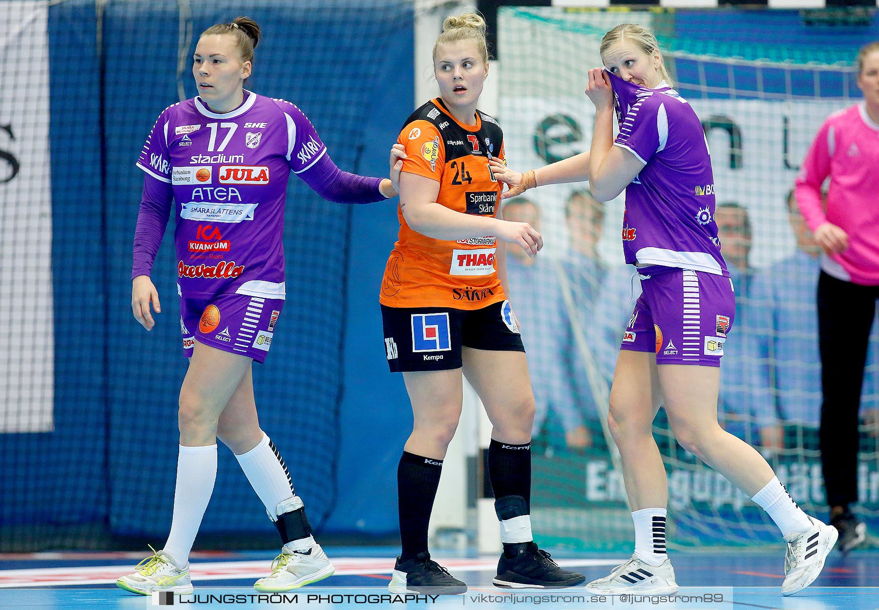 Skara HF-Kristianstad HK 1/4-final 3 36-16,dam,Skara Idrottshall,Skara,Sverige,Handboll,,2021,255799