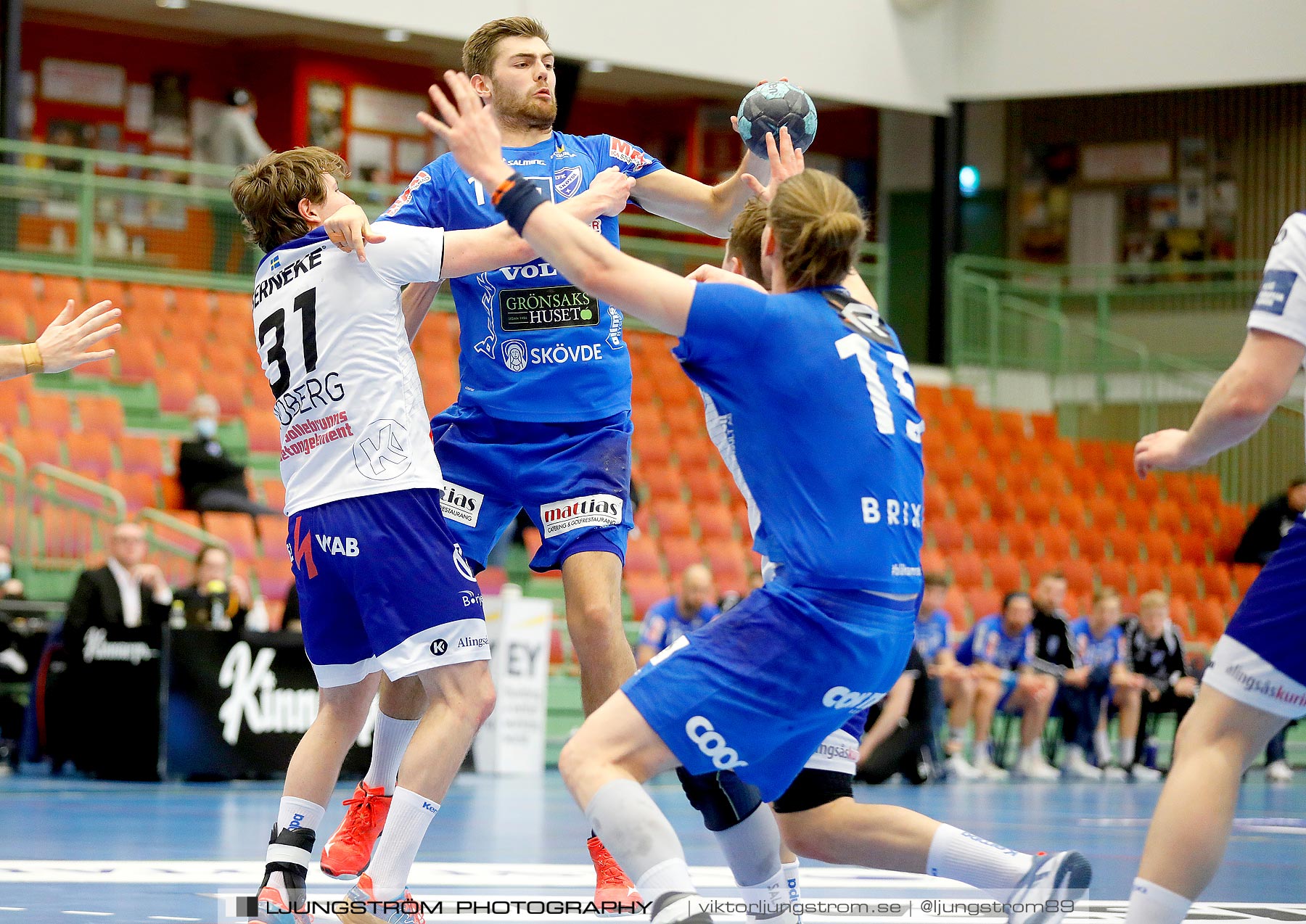 IFK Skövde HK-Alingsås HK 1/4-final 1 26-24,herr,Arena Skövde,Skövde,Sverige,Handboll,,2021,255889