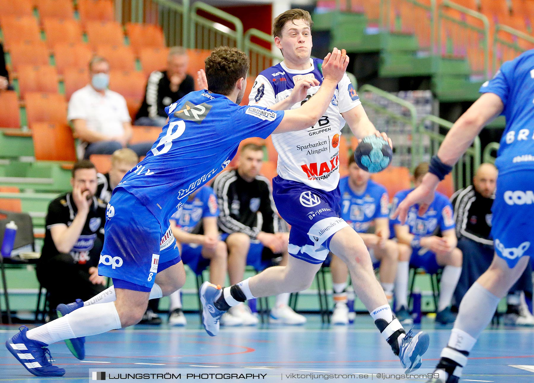 IFK Skövde HK-Alingsås HK 1/4-final 1 26-24,herr,Arena Skövde,Skövde,Sverige,Handboll,,2021,256009