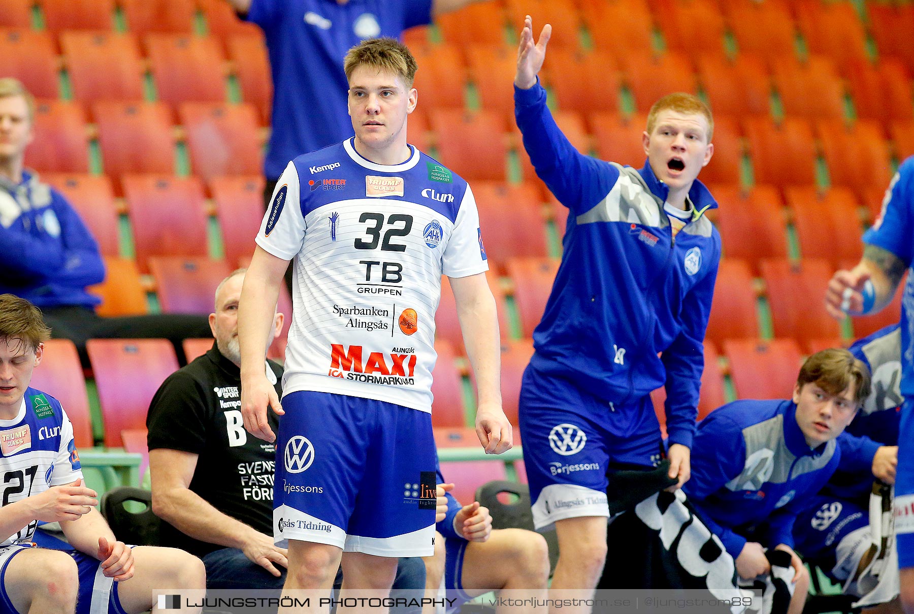 IFK Skövde HK-Alingsås HK 1/4-final 1 26-24,herr,Arena Skövde,Skövde,Sverige,Handboll,,2021,256014