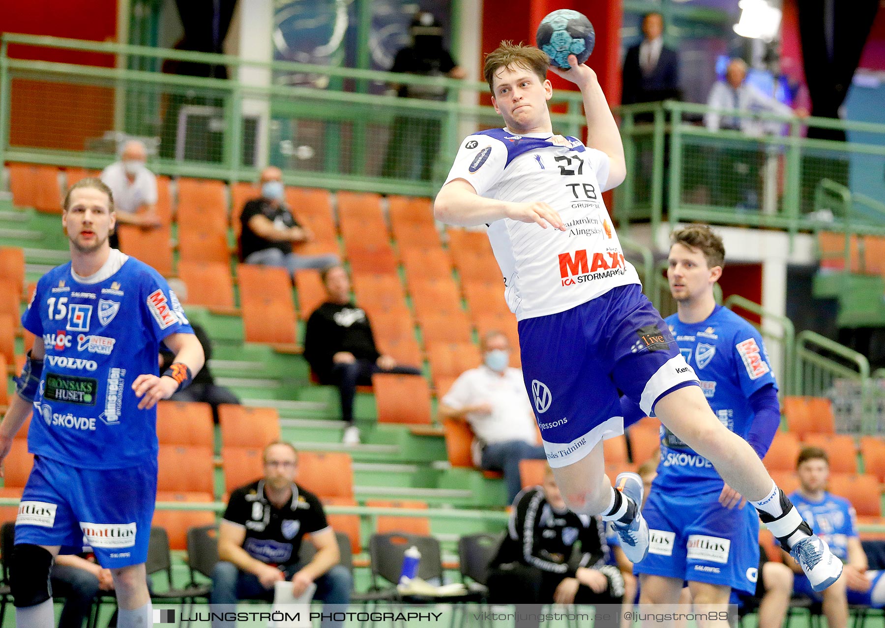 IFK Skövde HK-Alingsås HK 1/4-final 1 26-24,herr,Arena Skövde,Skövde,Sverige,Handboll,,2021,256078