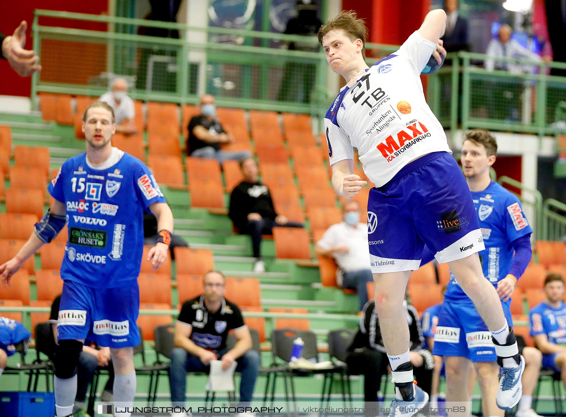 IFK Skövde HK-Alingsås HK 1/4-final 1 26-24,herr,Arena Skövde,Skövde,Sverige,Handboll,,2021,256079