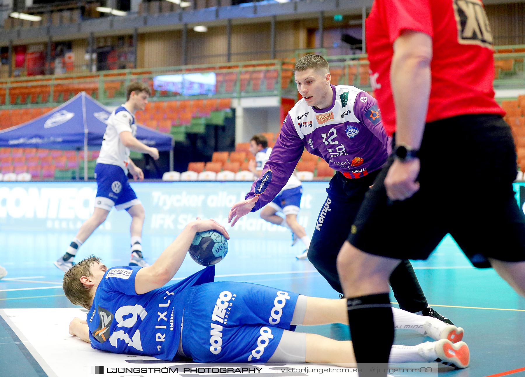 IFK Skövde HK-Alingsås HK 1/4-final 3 22-24,herr,Arena Skövde,Skövde,Sverige,Handboll,,2021,256549