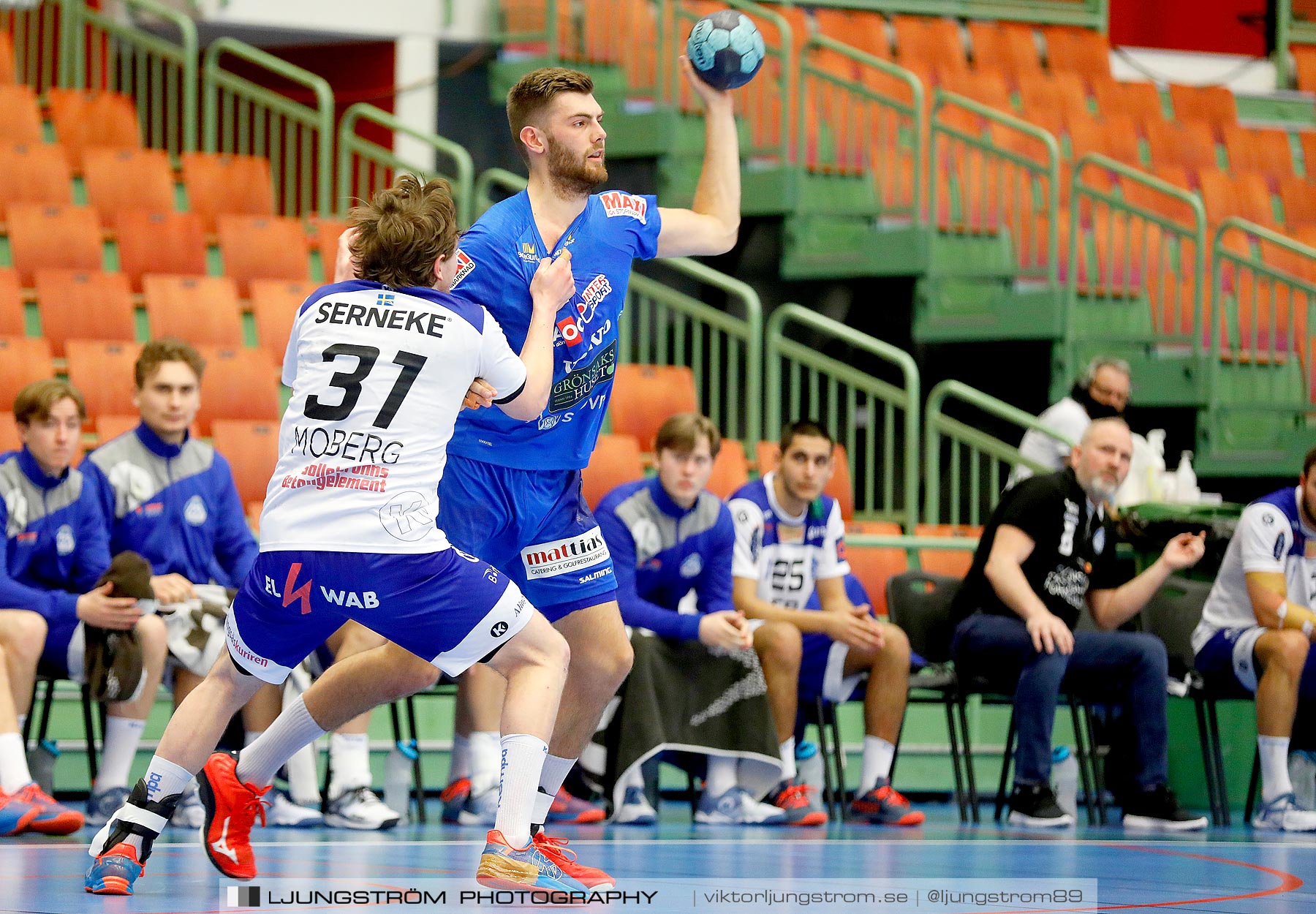 IFK Skövde HK-Alingsås HK 1/4-final 3 22-24,herr,Arena Skövde,Skövde,Sverige,Handboll,,2021,256604