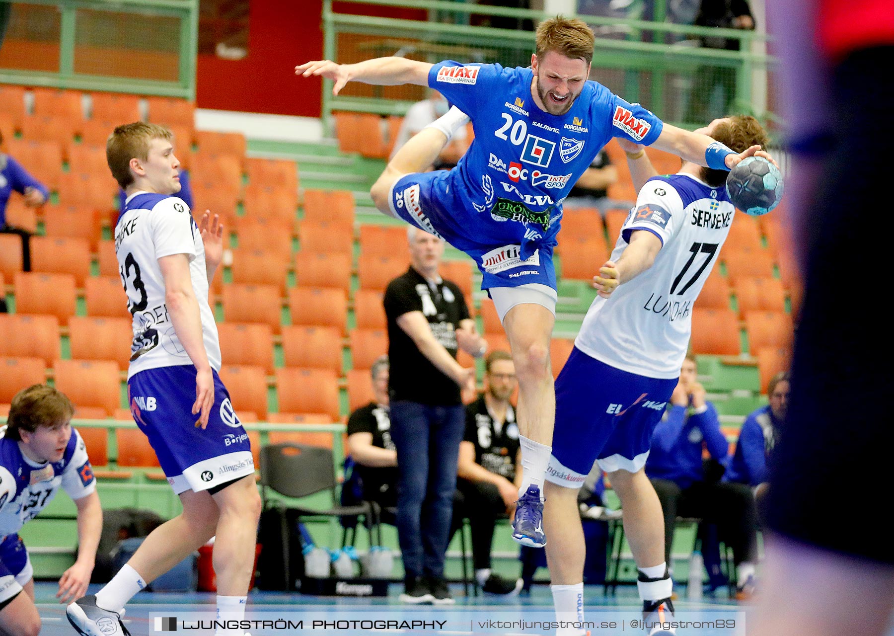 IFK Skövde HK-Alingsås HK 1/4-final 3 22-24,herr,Arena Skövde,Skövde,Sverige,Handboll,,2021,256619