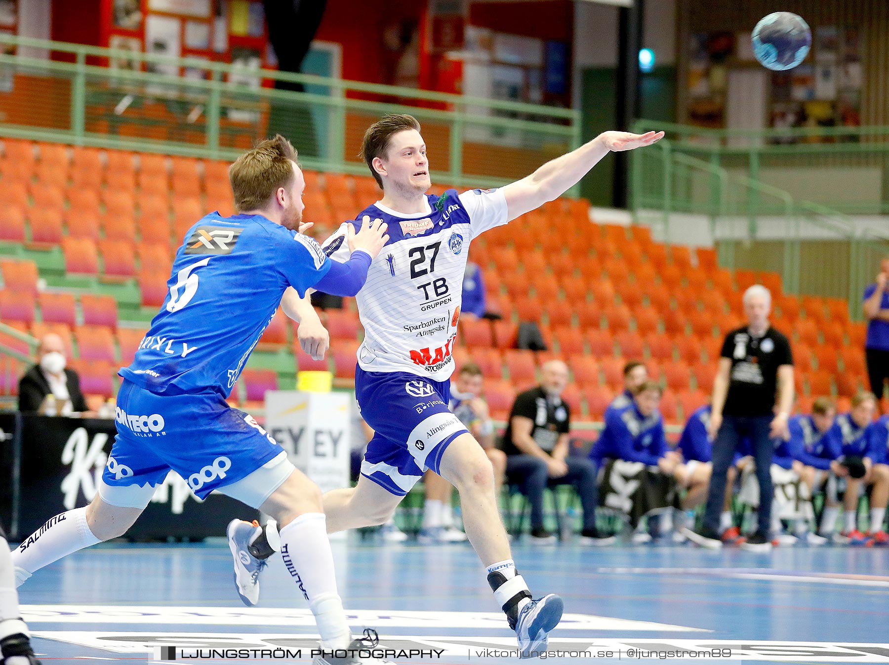 IFK Skövde HK-Alingsås HK 1/4-final 3 22-24,herr,Arena Skövde,Skövde,Sverige,Handboll,,2021,256740