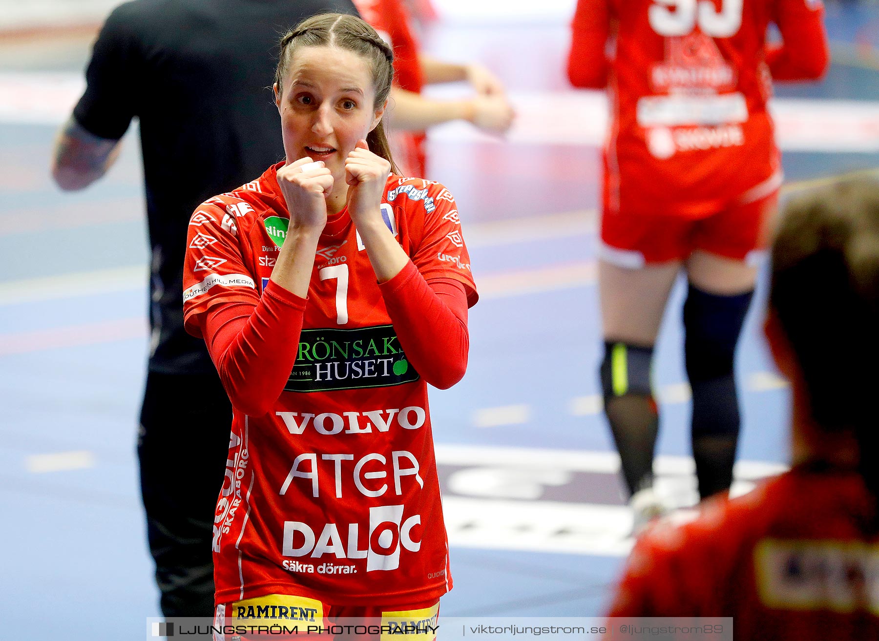 Skövde HF-HK Aranäs Kval till SHE match 2 33-24,dam,Skövde Idrottshall,Skövde,Sverige,Handboll,,2021,257077