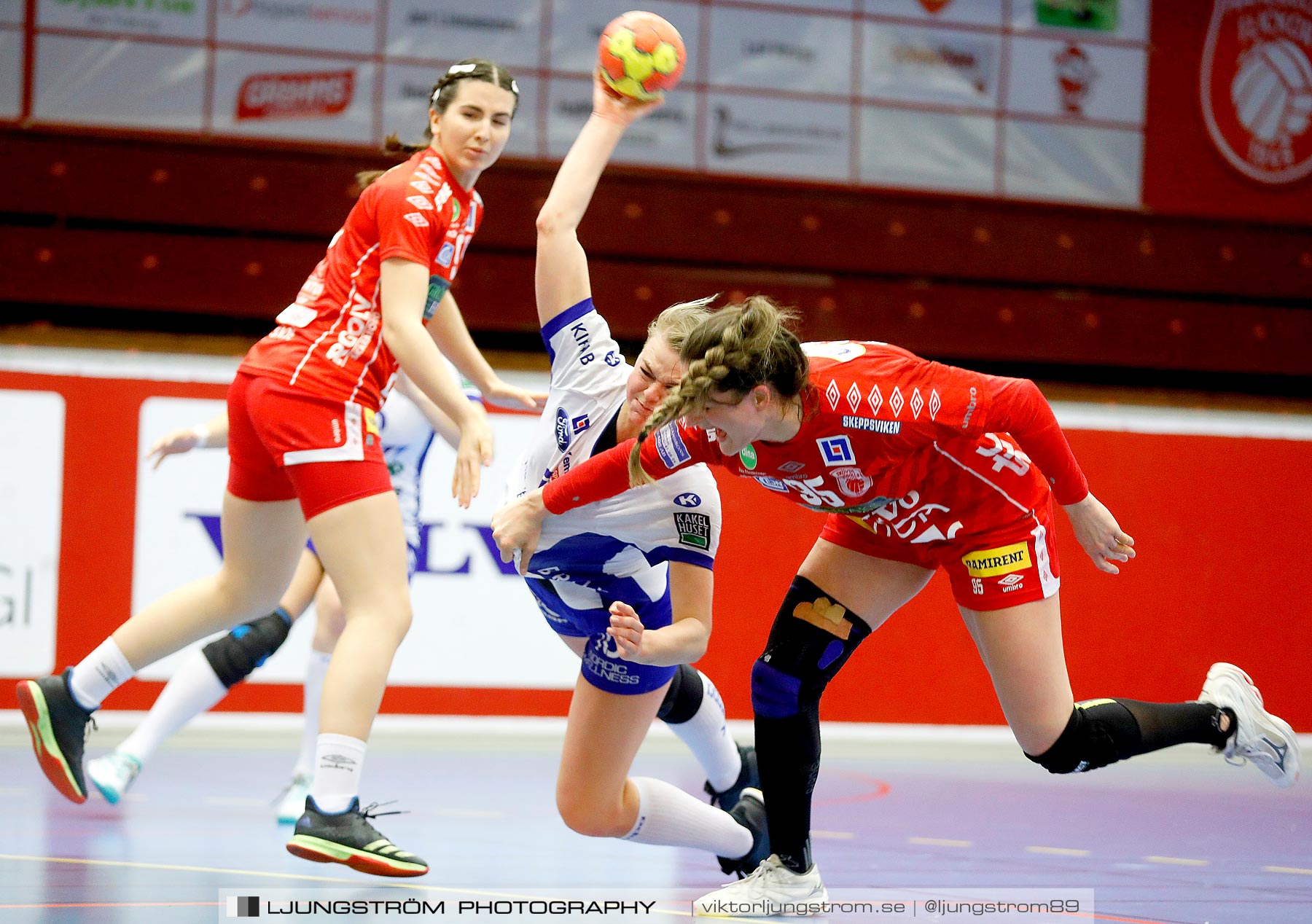 Skövde HF-HK Aranäs Kval till SHE match 2 33-24,dam,Skövde Idrottshall,Skövde,Sverige,Handboll,,2021,257134