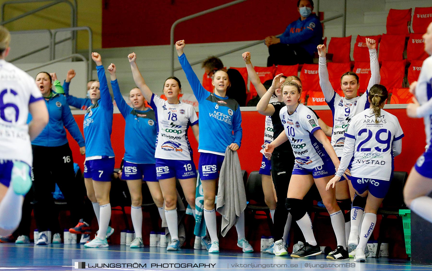 Skövde HF-HK Aranäs Kval till SHE match 2 33-24,dam,Skövde Idrottshall,Skövde,Sverige,Handboll,,2021,257149