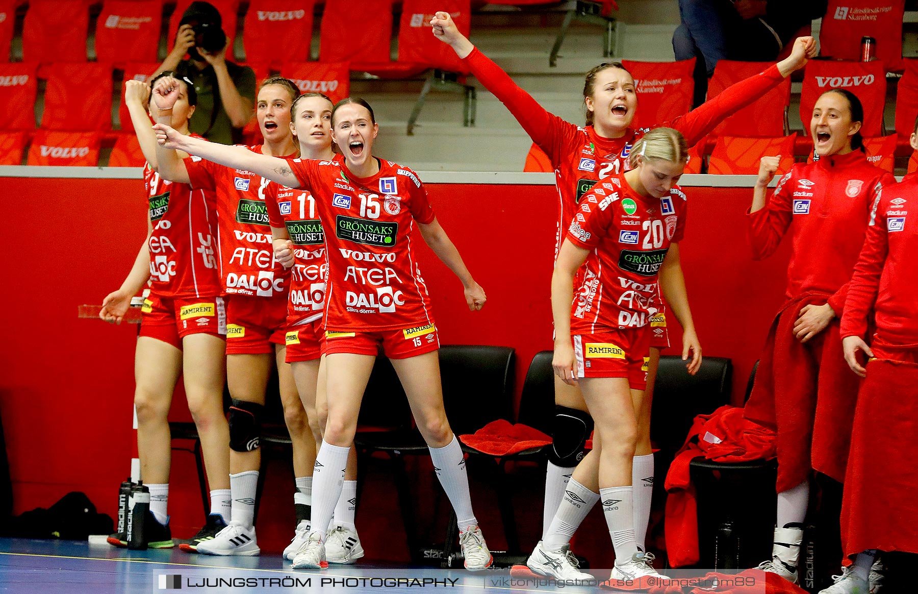 Skövde HF-HK Aranäs Kval till SHE match 2 33-24,dam,Skövde Idrottshall,Skövde,Sverige,Handboll,,2021,257165