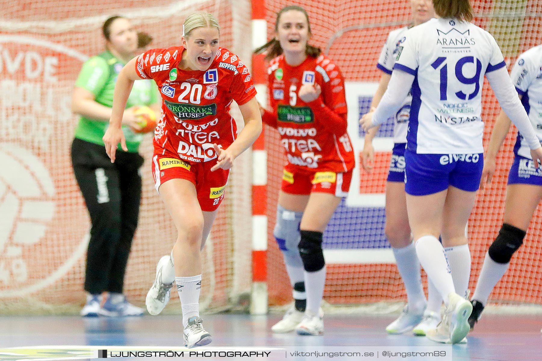 Skövde HF-HK Aranäs Kval till SHE match 2 33-24,dam,Skövde Idrottshall,Skövde,Sverige,Handboll,,2021,257183