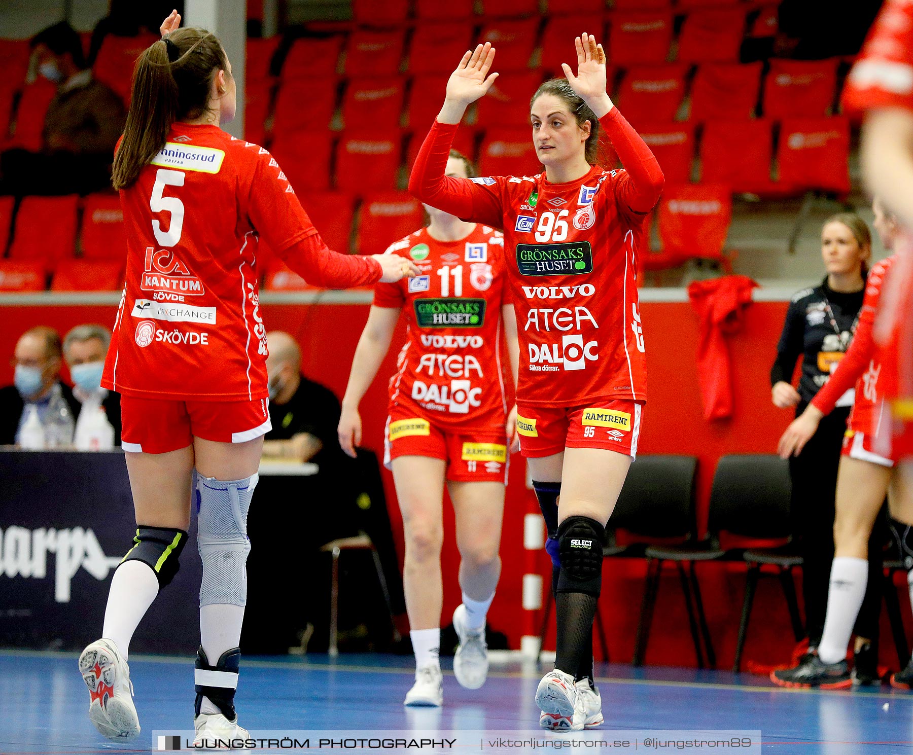 Skövde HF-HK Aranäs Kval till SHE match 2 33-24,dam,Skövde Idrottshall,Skövde,Sverige,Handboll,,2021,257189