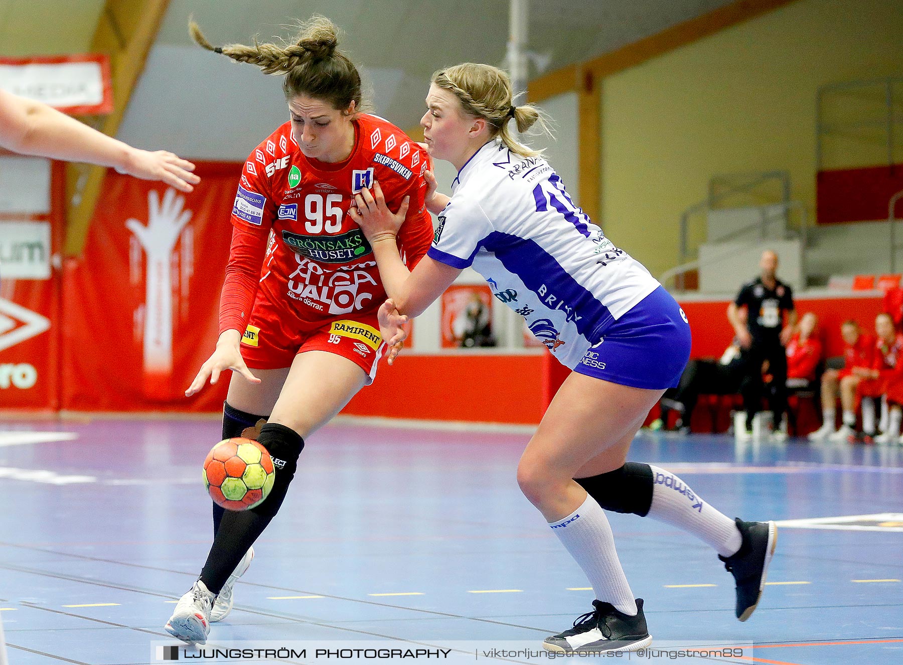 Skövde HF-HK Aranäs Kval till SHE match 2 33-24,dam,Skövde Idrottshall,Skövde,Sverige,Handboll,,2021,257220