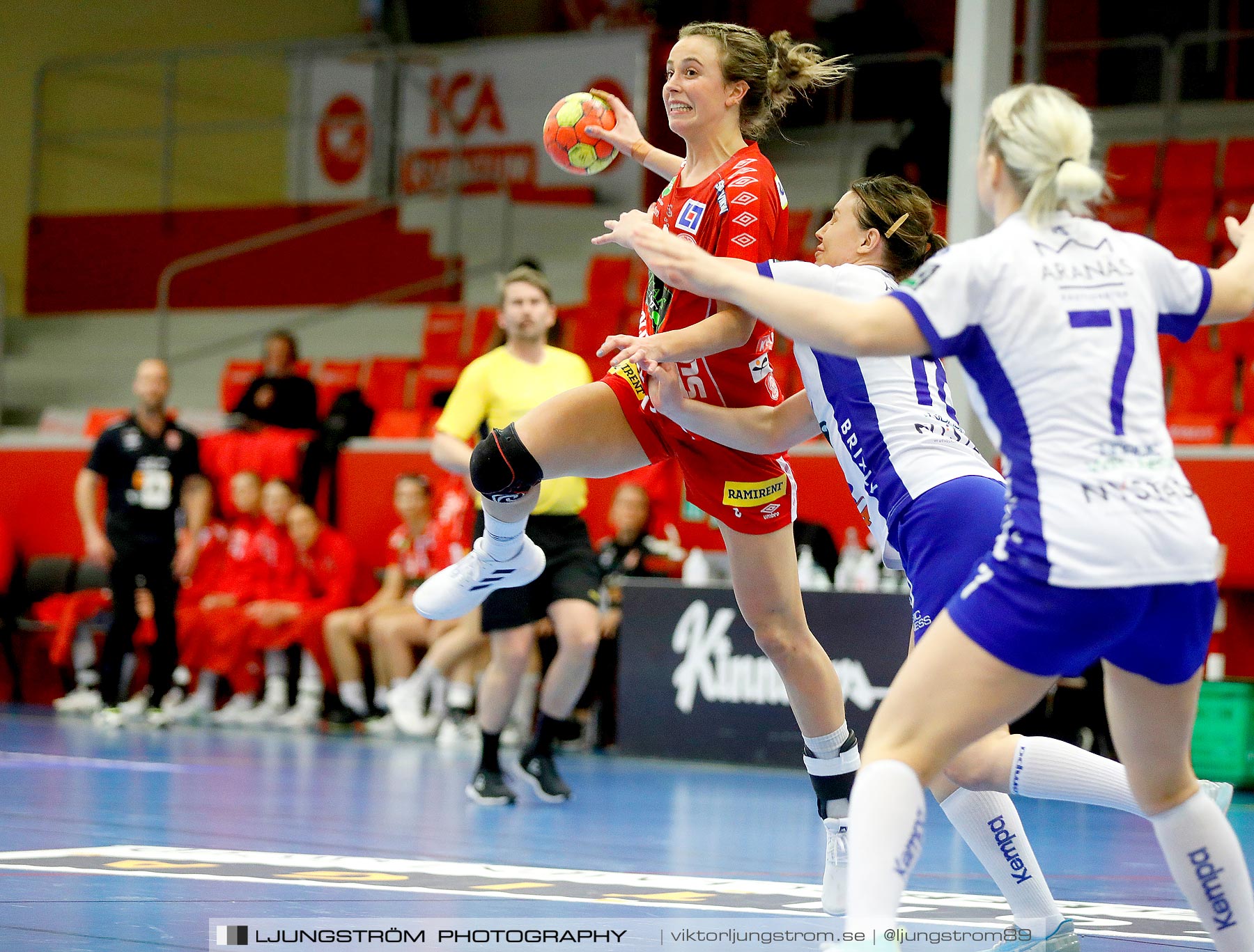 Skövde HF-HK Aranäs Kval till SHE match 2 33-24,dam,Skövde Idrottshall,Skövde,Sverige,Handboll,,2021,257227