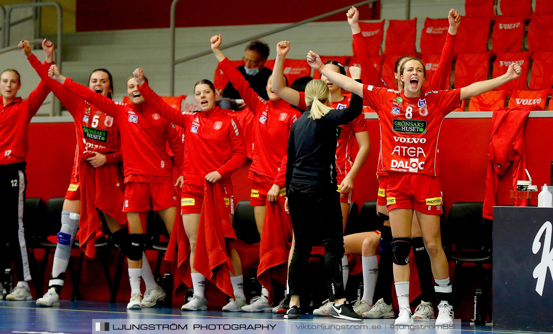 Skövde HF-HK Aranäs Kval till SHE match 2 33-24,dam,Skövde Idrottshall,Skövde,Sverige,Handboll,,2021,257242