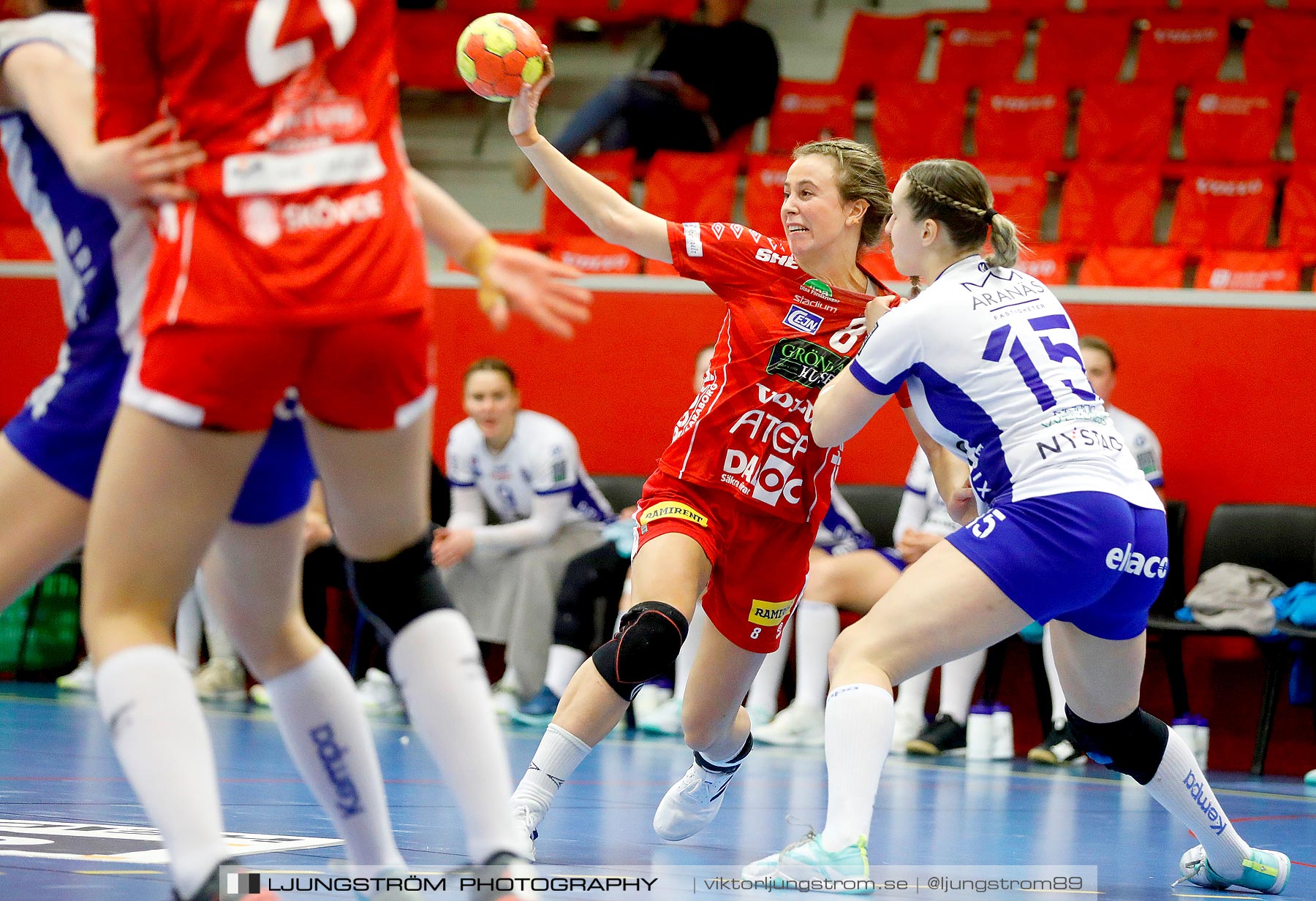 Skövde HF-HK Aranäs Kval till SHE match 2 33-24,dam,Skövde Idrottshall,Skövde,Sverige,Handboll,,2021,257243